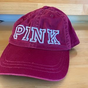 PINK Maroon Baseball Cap